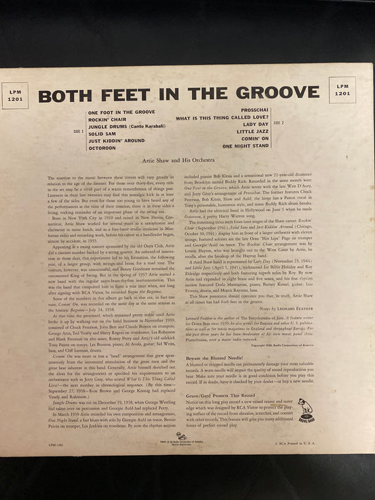 Artie Shaw And His Orchestra - Both Feet In The Groove (jazz)