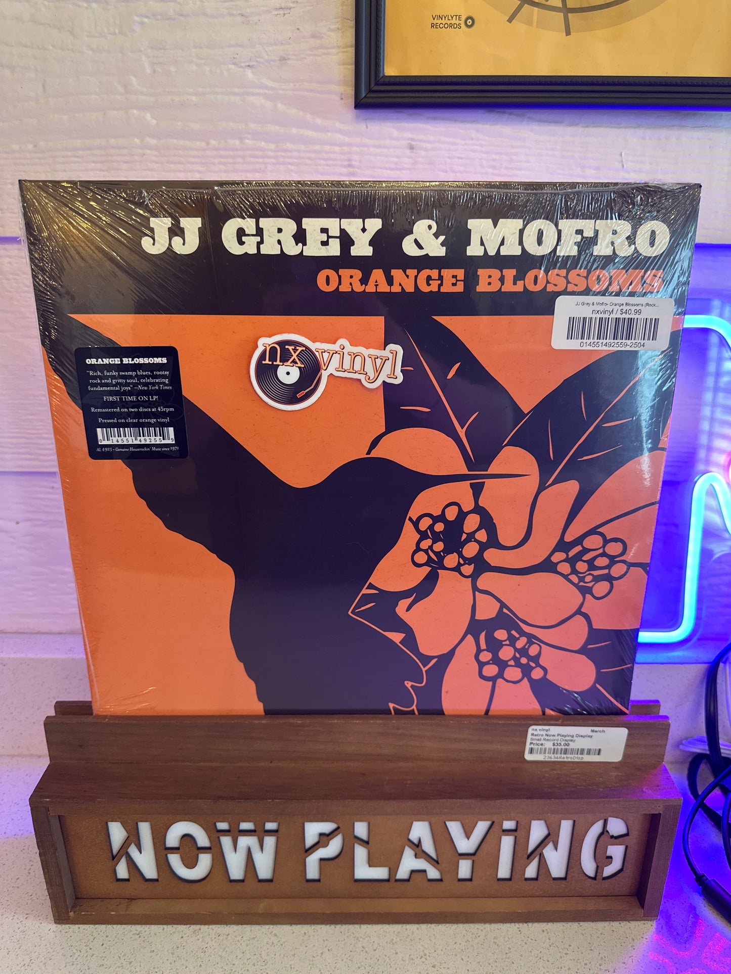 JJ Grey & Mofro- Orange Blossoms (Rock) (Clear/Orange) (2LP)