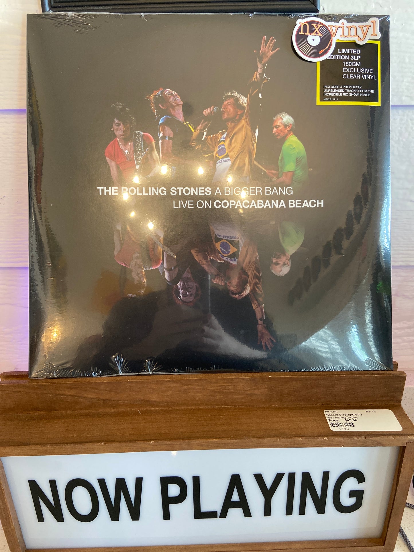 The Rolling Stones- A Bigger Bang (ROCK) (180G) (CLEAR)