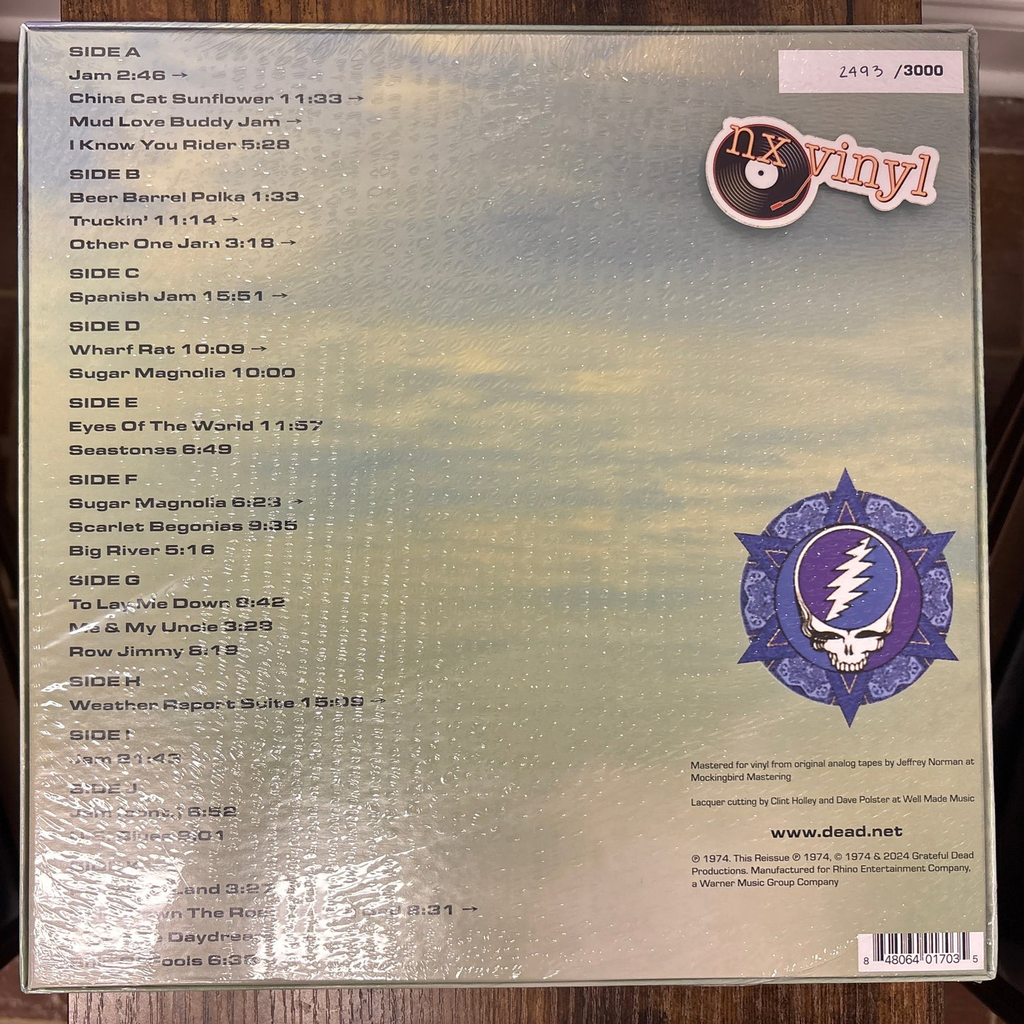 Grateful Dead-Dick's Picks Vol12: Providence Civic 2493/3000(ROCK)