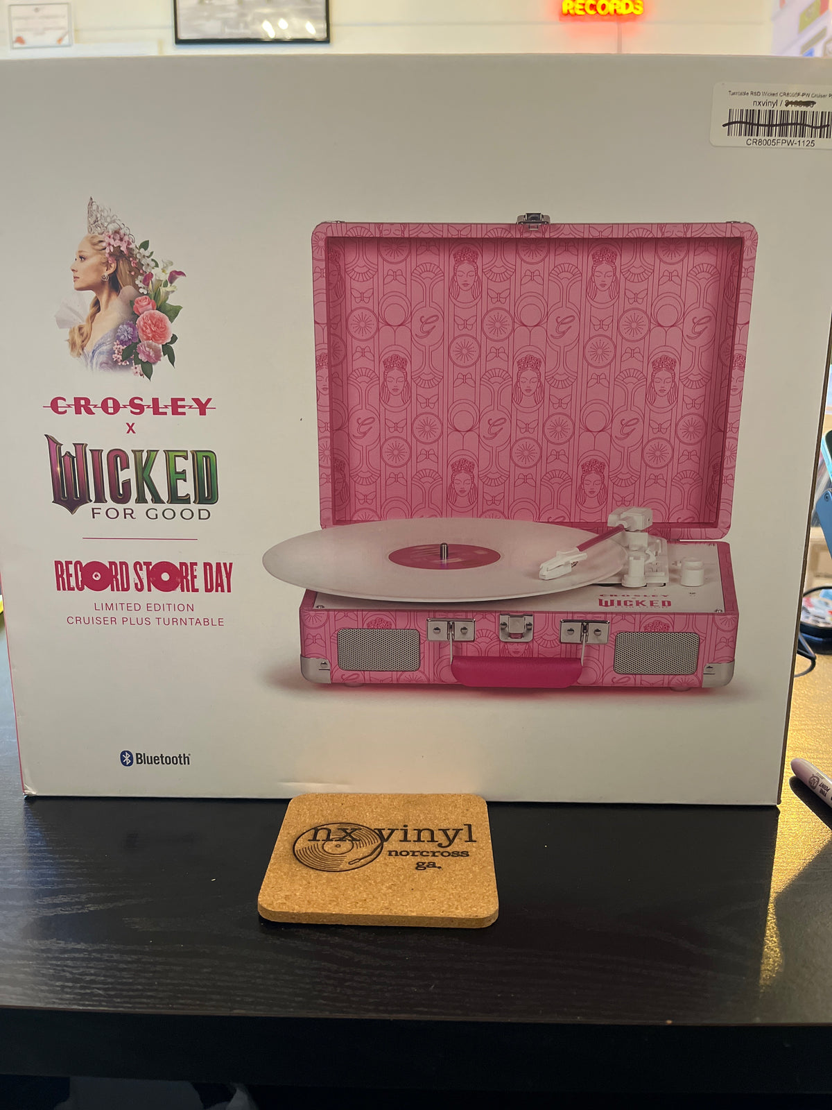 Wicked RSD Turntable CR8005F-PW Cruiser Plus - GLINDA PINK