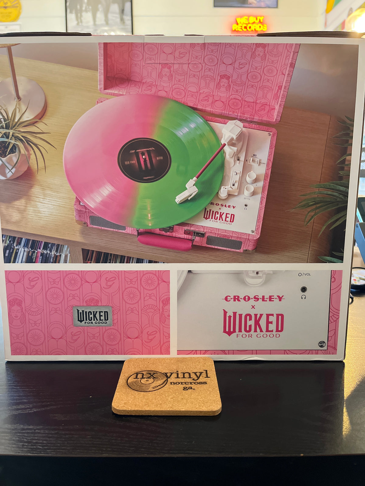 Wicked RSD Turntable CR8005F-PW Cruiser Plus - GLINDA PINK