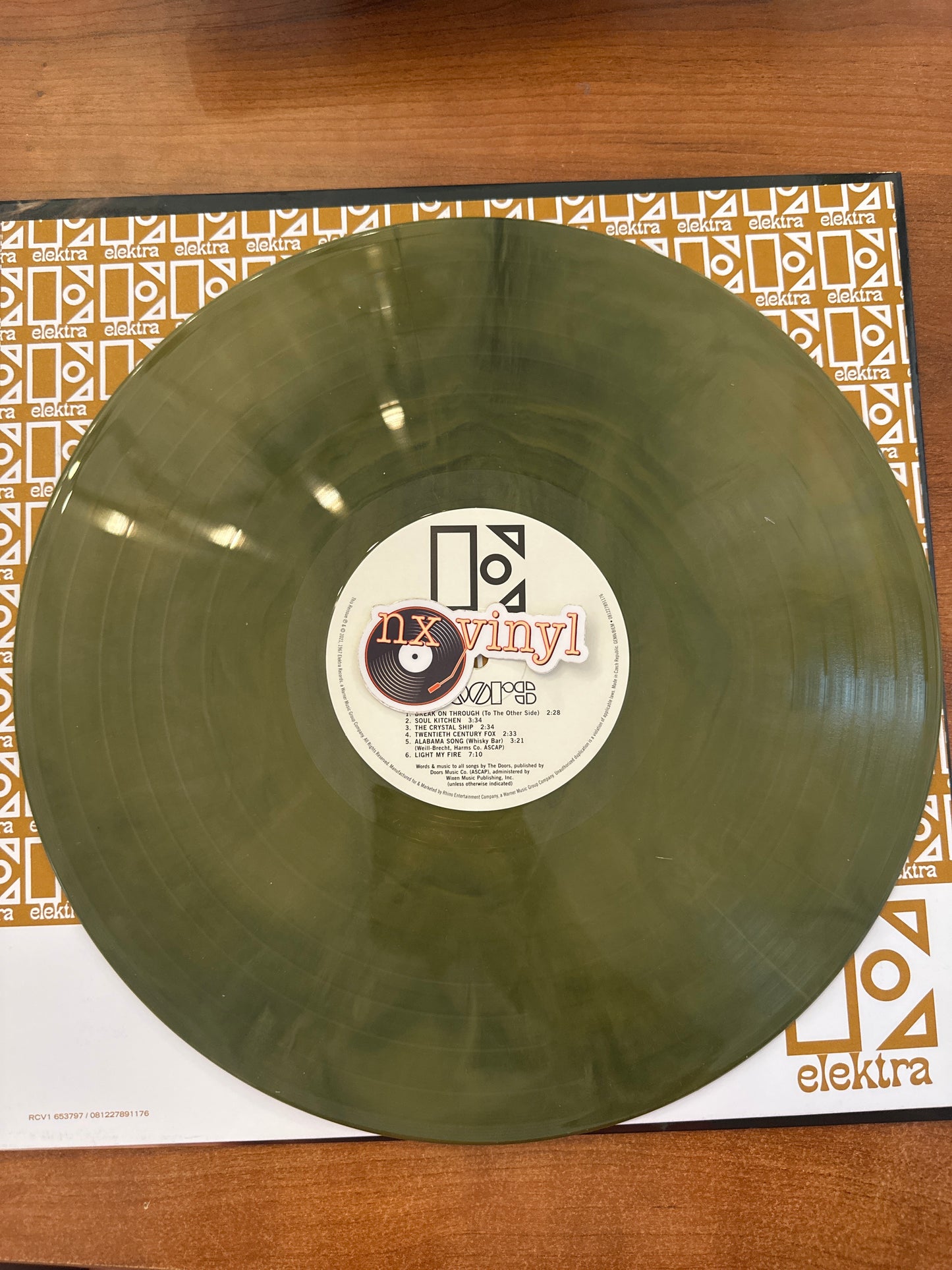 The Doors - The Doors (green/gold) (2lp) (180g) (rock)