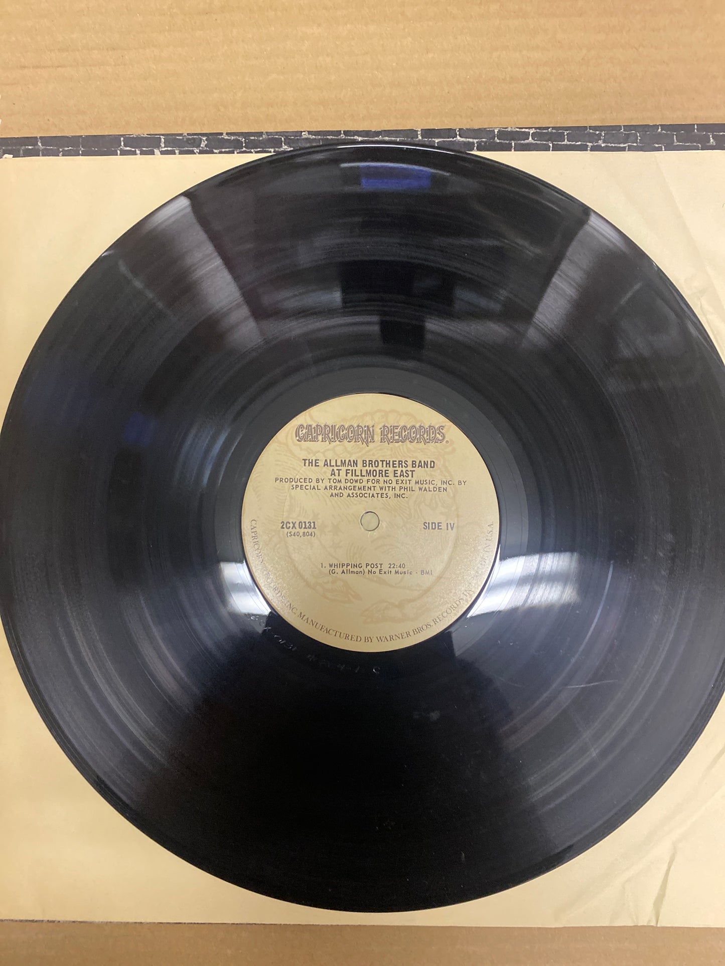 The Allman Brothers Band-At Fillmore East 2LP (Rock)  Vinyl Night