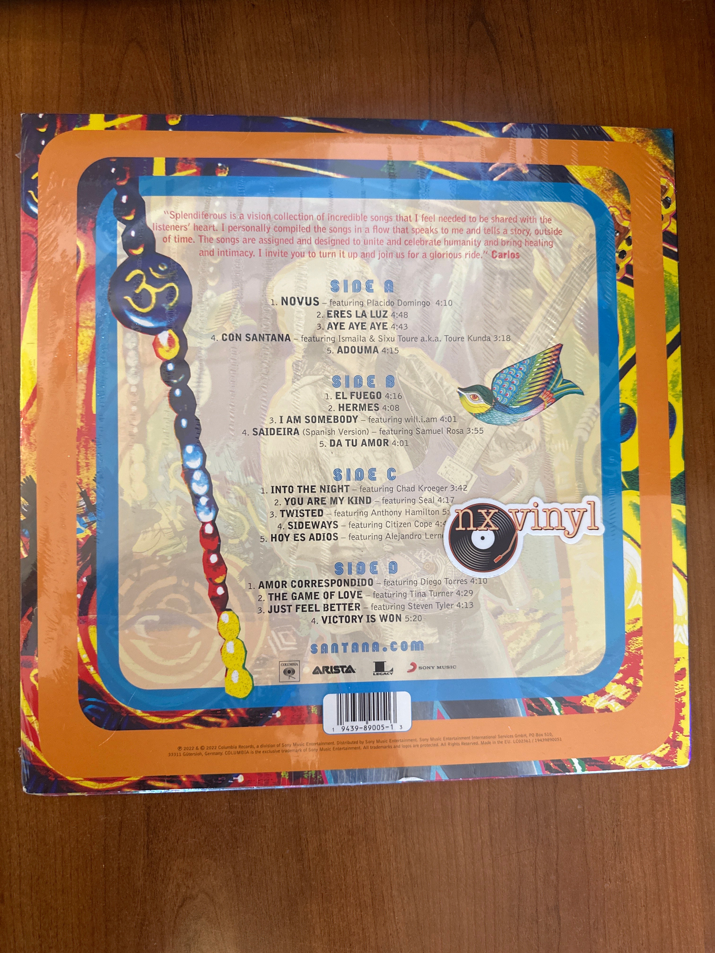 Splendiferous - Santana – nxvinyl