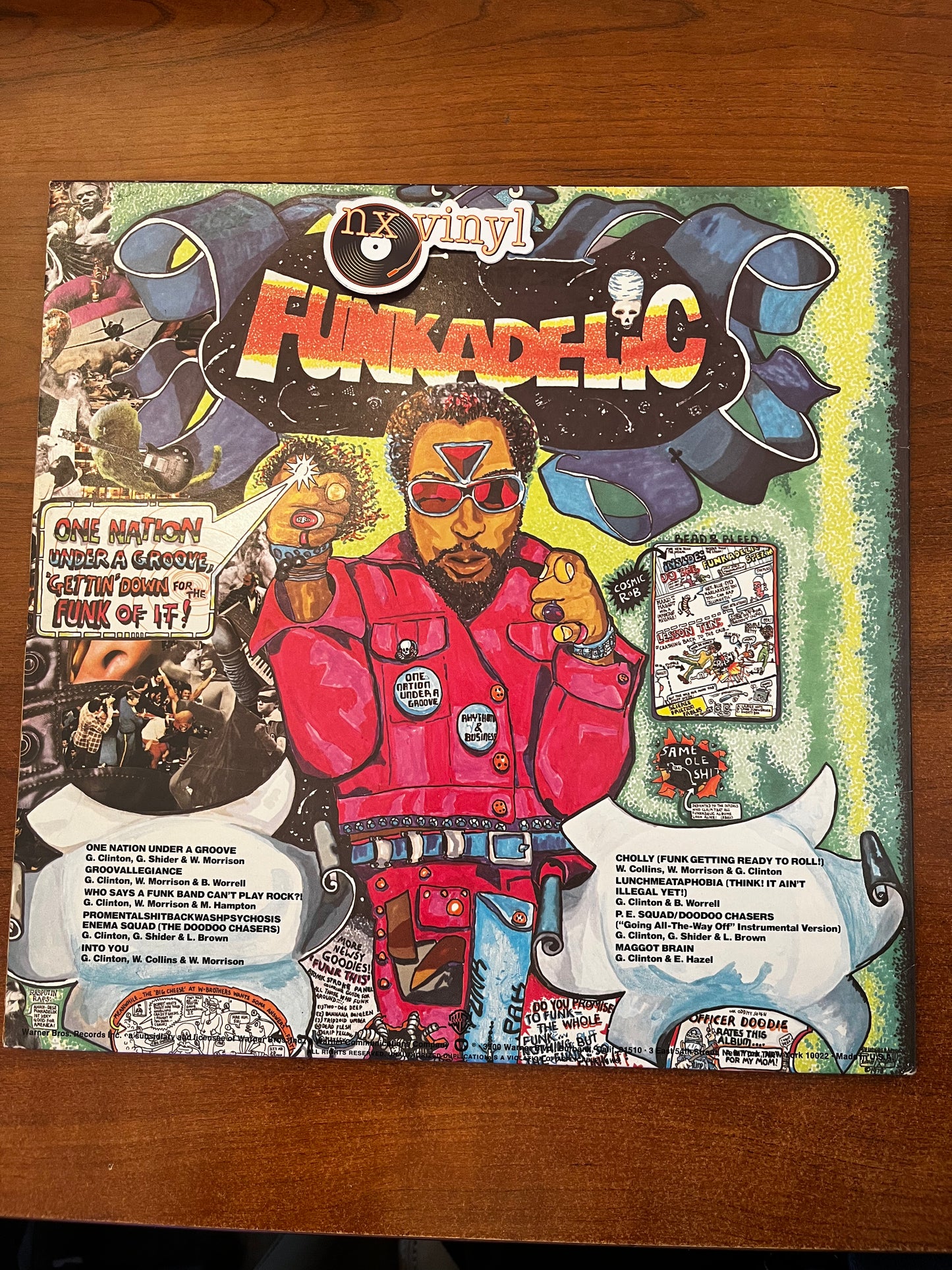 Funkadelic- One Nation under groove (funk/soul)