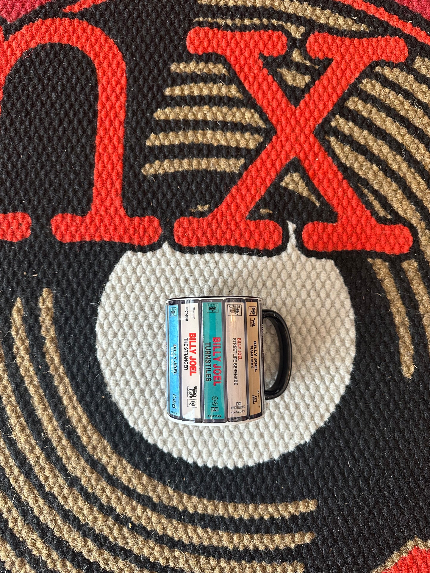 Billy Joel Album Casset Retro Collection Accent Mug