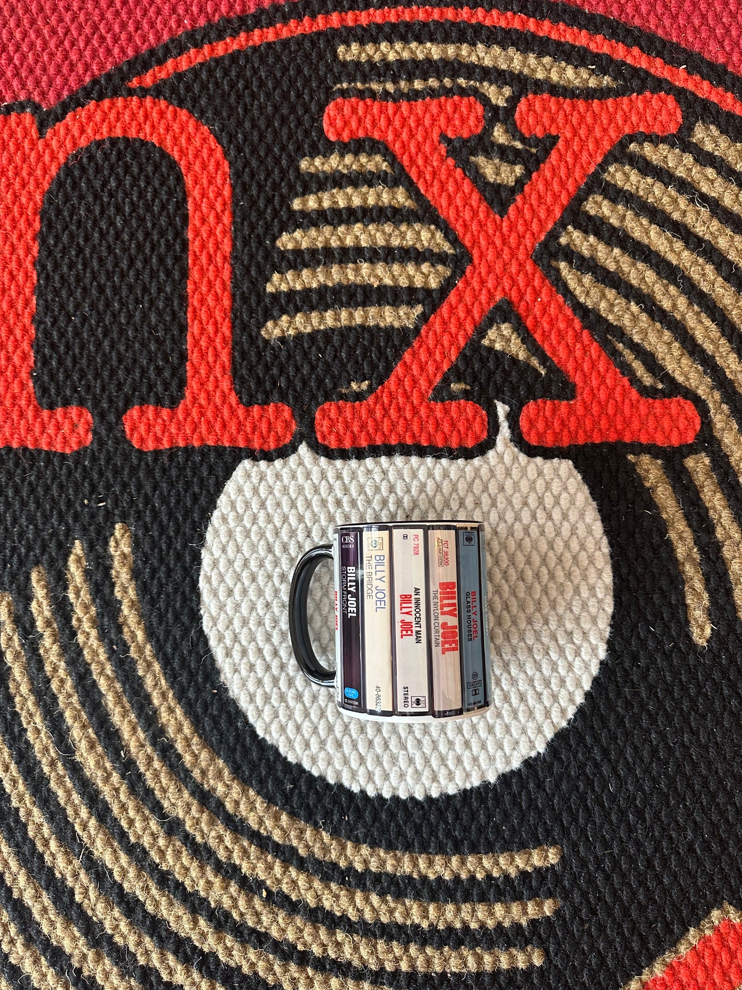 Billy Joel Album Casset Retro Collection Accent Mug