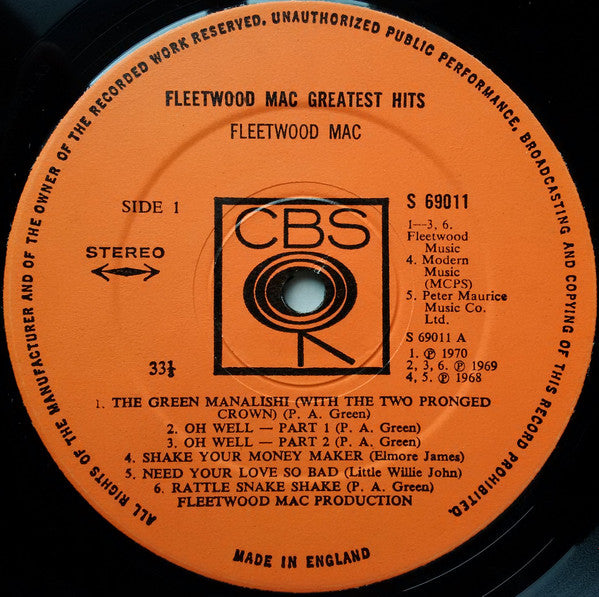 Greatest Hits - Fleetwood Mac