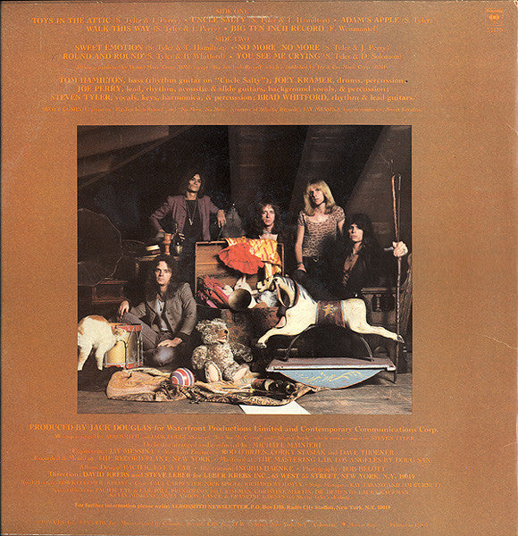 Aerosmith - Toys In The Attic (Rock)  Vinyl Night