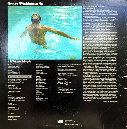 Grover Washington - Mister Magic