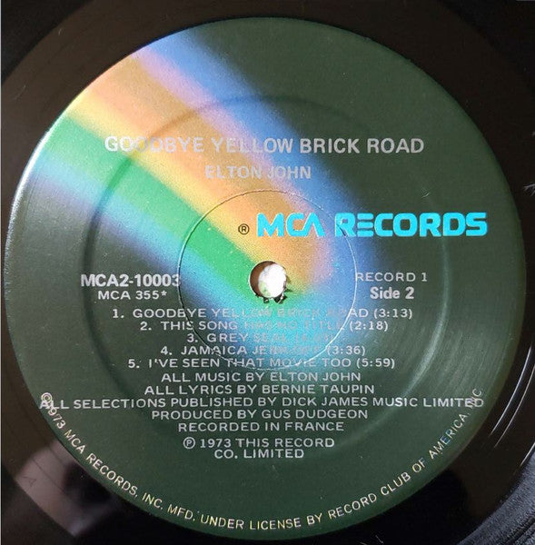 Elton John-Goodbye Yellow Brick Road(Rock)