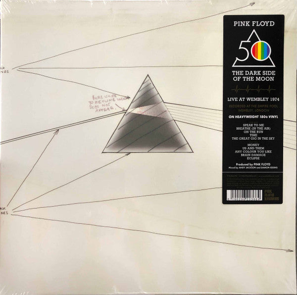 Pink Floyd - The Dark Side of the Moon en vivo en Wembley 1974 (180g) (rock) 