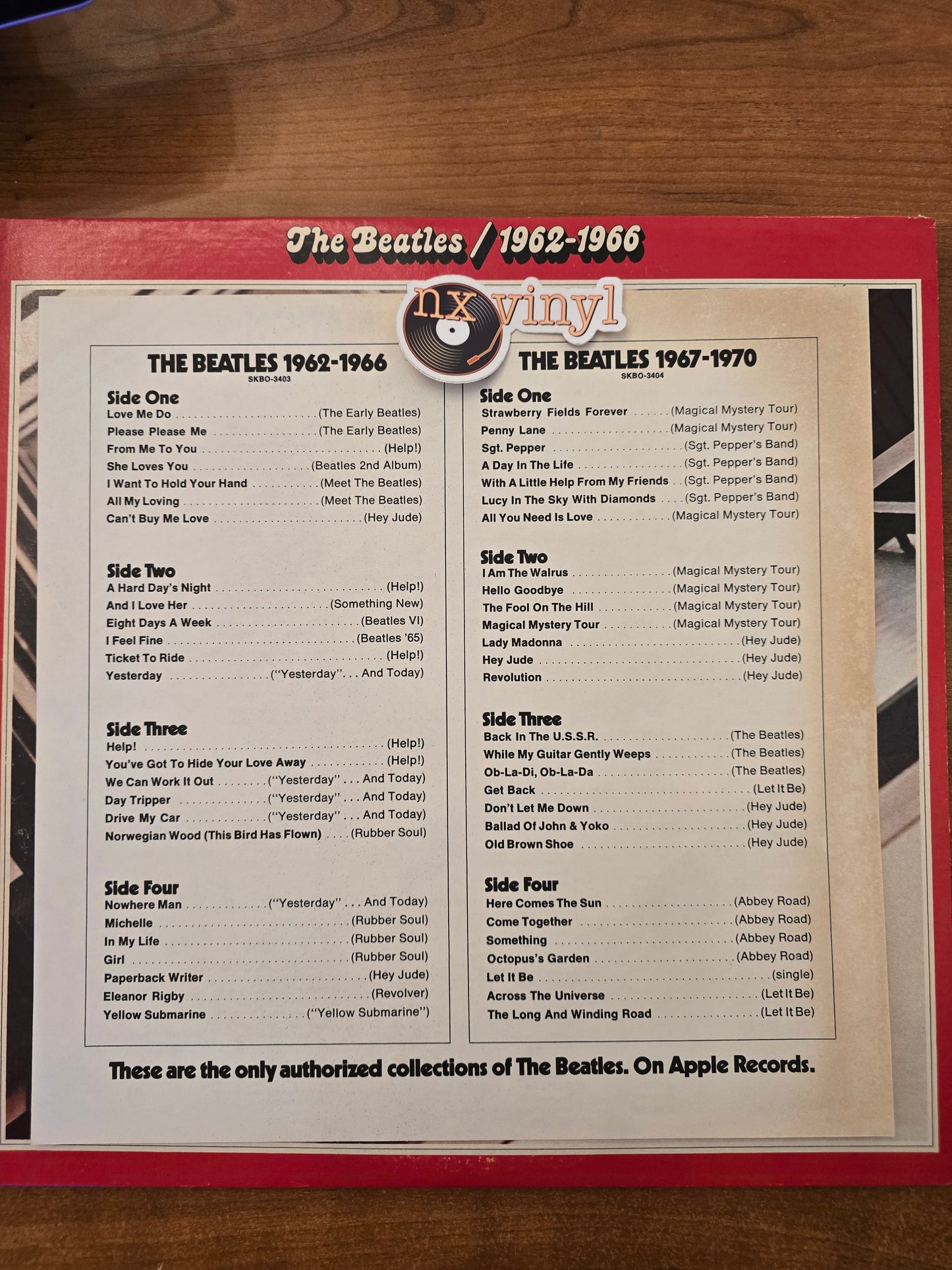 The Beatles - 1962-1966 2LP (Rock)