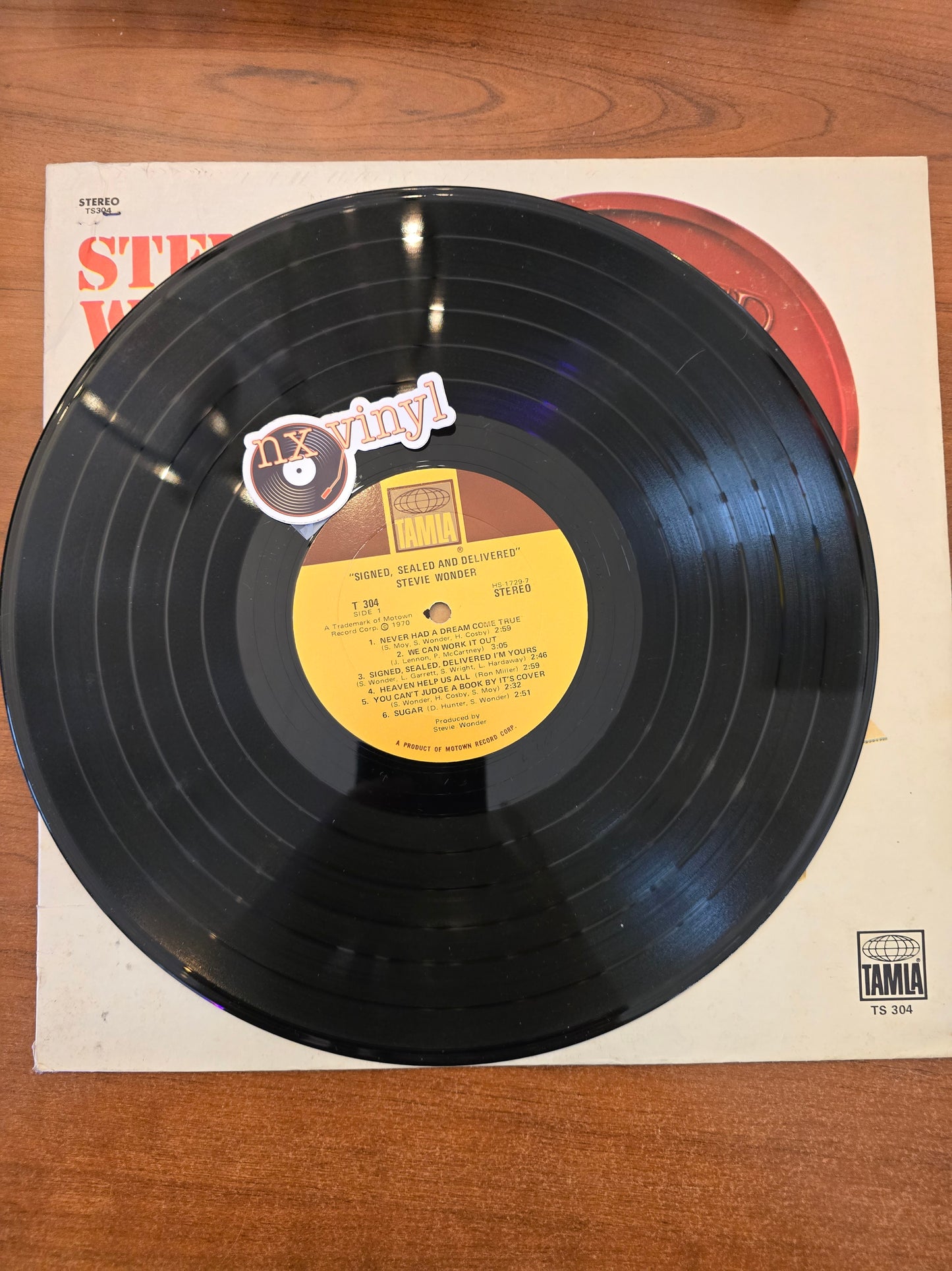 Stevie Wonder-Signed Sealed & Delivered (RB)